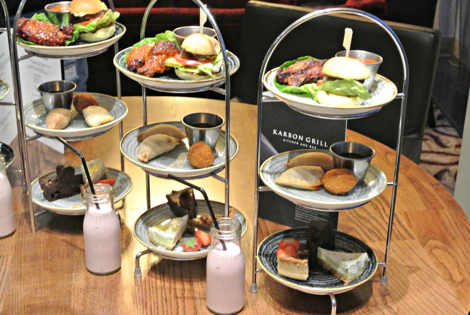Karbon Grill American Style Afternoon Tea at Hilton Garden Inn